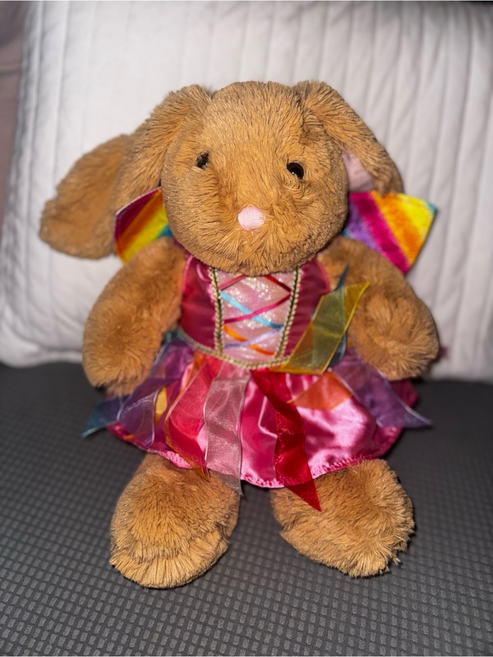 Build a Bear Brown Bunny Rabbit Plush
